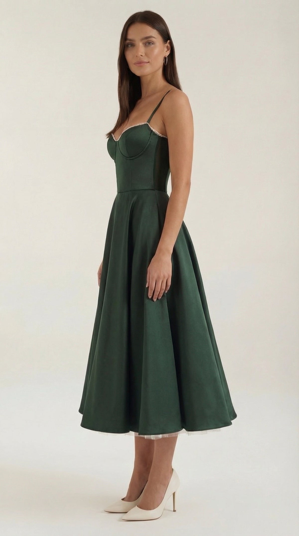 Isolde Tul Midi Dress