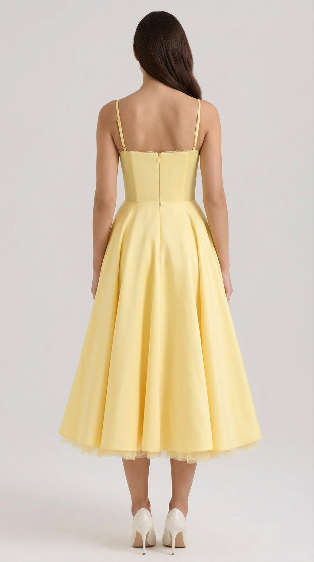 Isolde Tul Midi Dress