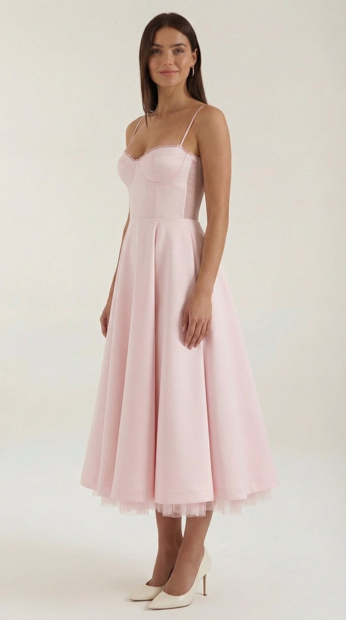 Isolde Tul Midi Dress