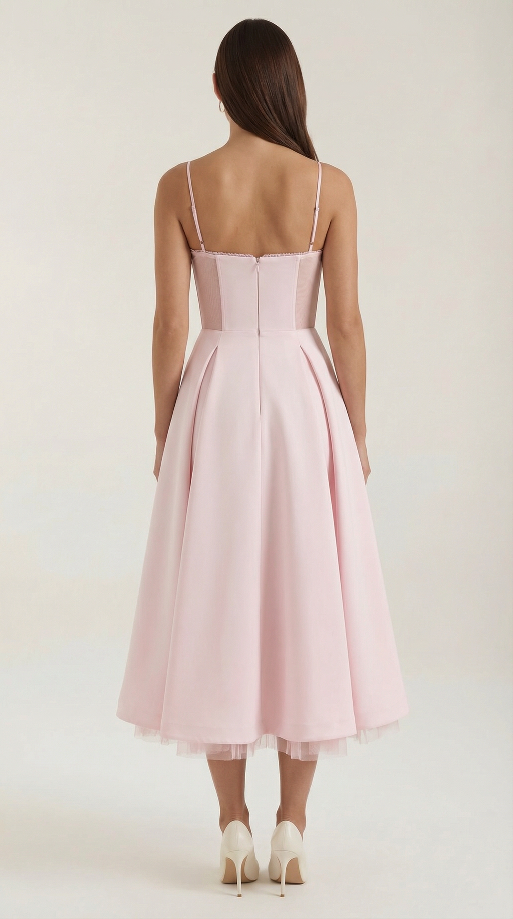 Isolde Tul Midi Dress