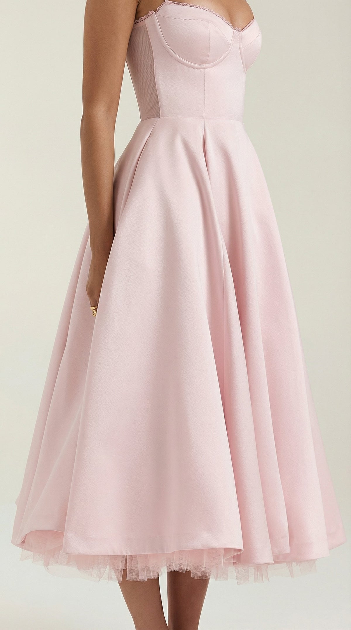 Isolde Tul Midi Dress