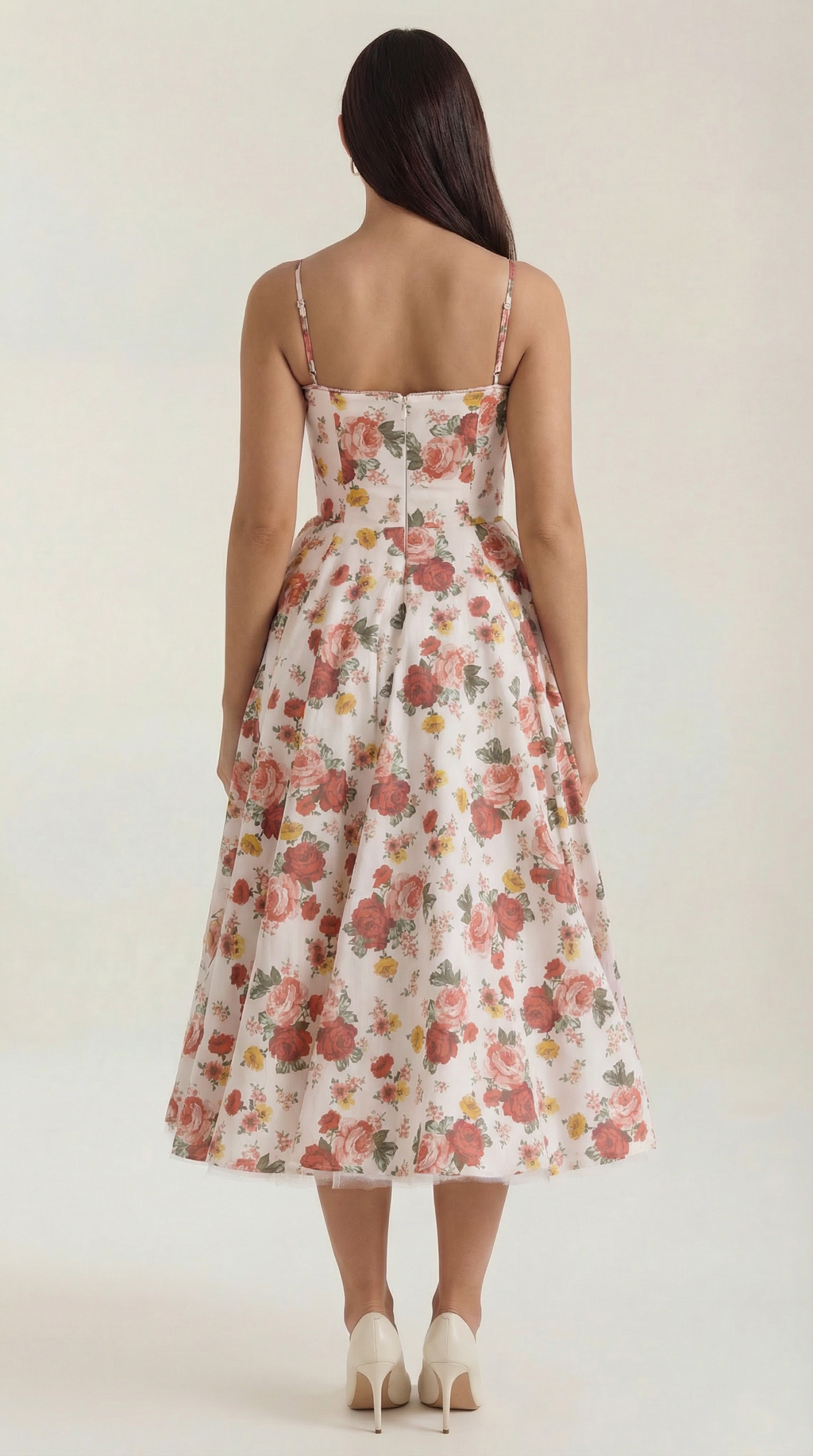 Isolde Tul Midi Dress