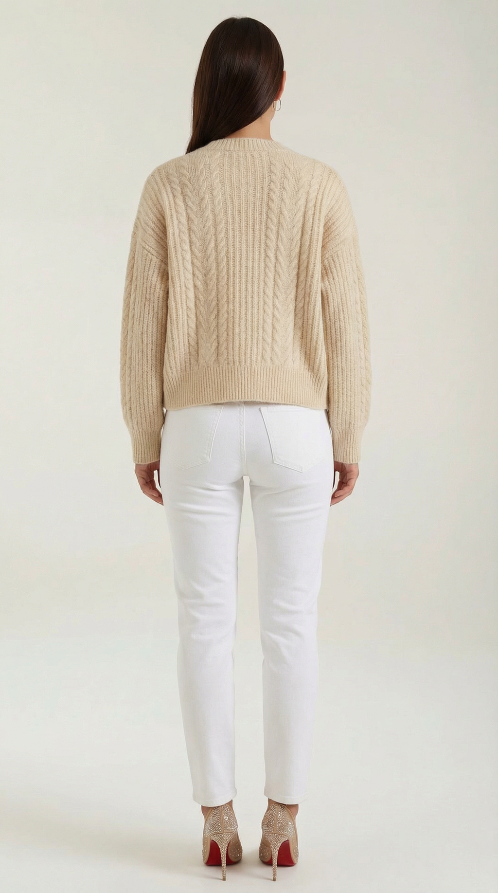 Suéter Oversize 'Janet' con Diseño de Trenzas