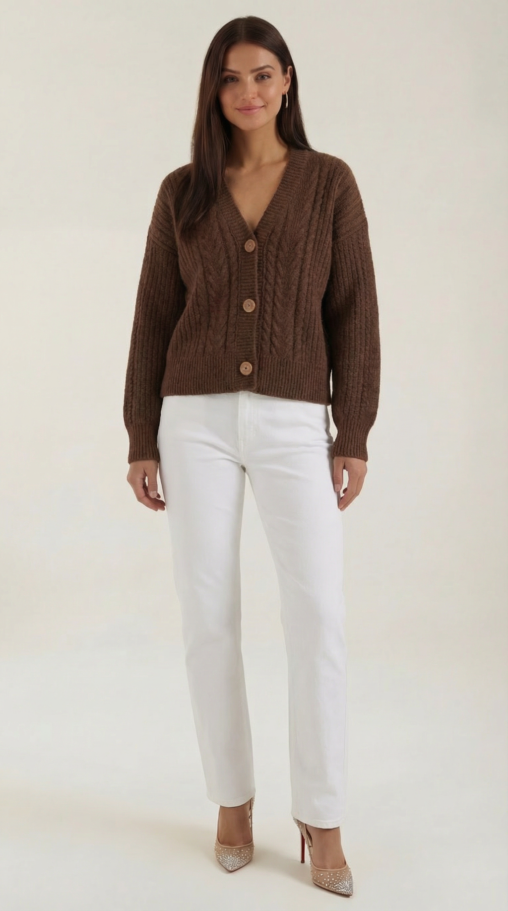 Suéter Oversize 'Janet' con Diseño de Trenzas