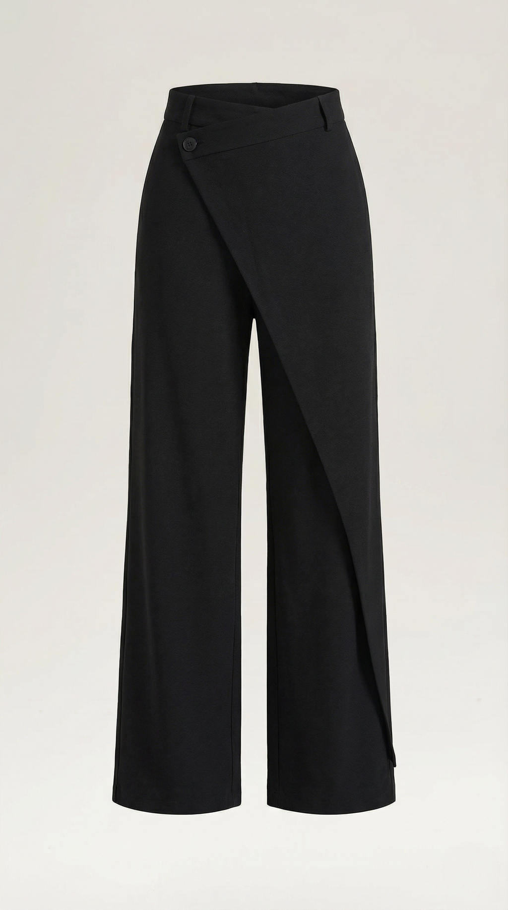 Asymmetric Denim Pants