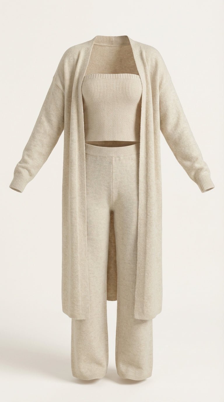 Conjunto de Ropa de Casa Jeanne Strick