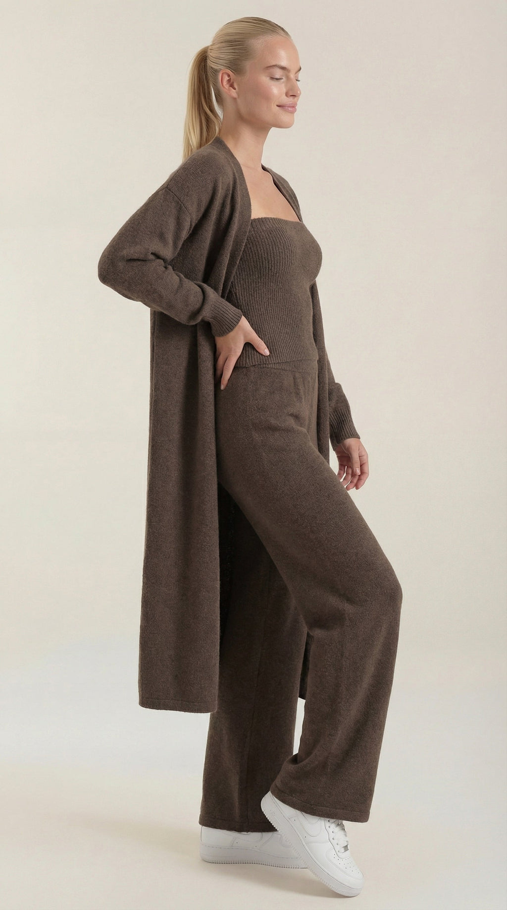 Conjunto de Ropa de Casa Jeanne Strick