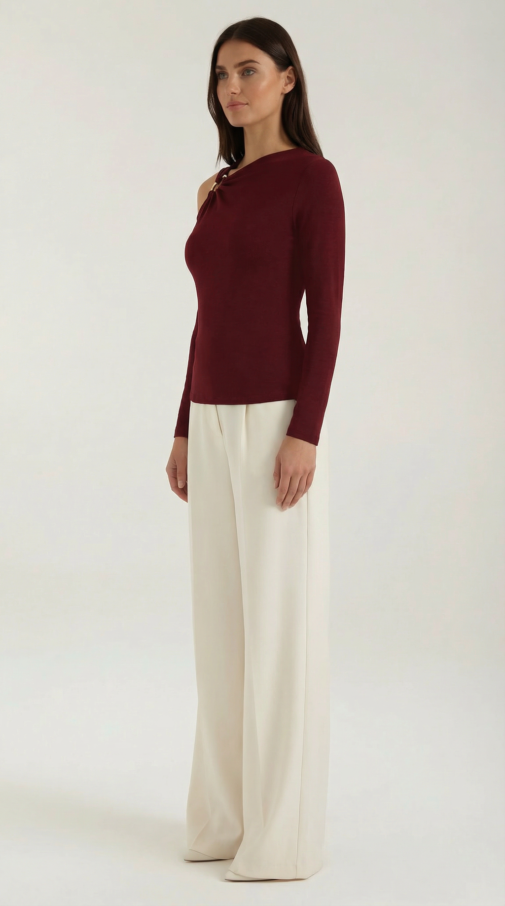 Joann One-Shoulder Top