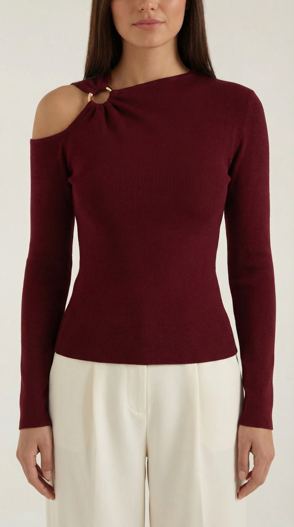 Joann One-Shoulder Top