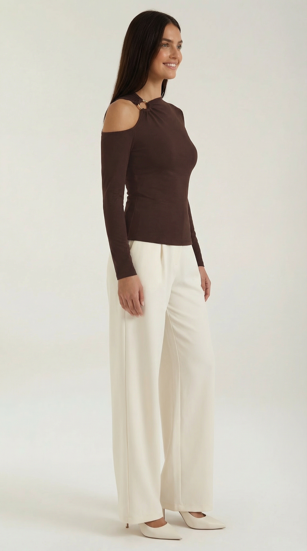 Joann One-Shoulder Top