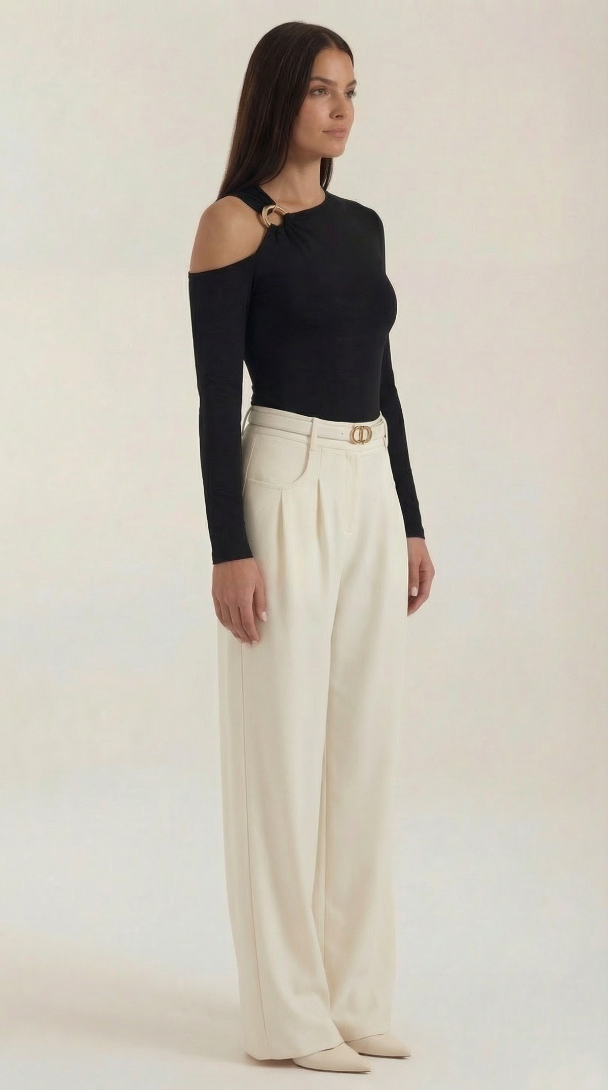 Joann One-Shoulder Top