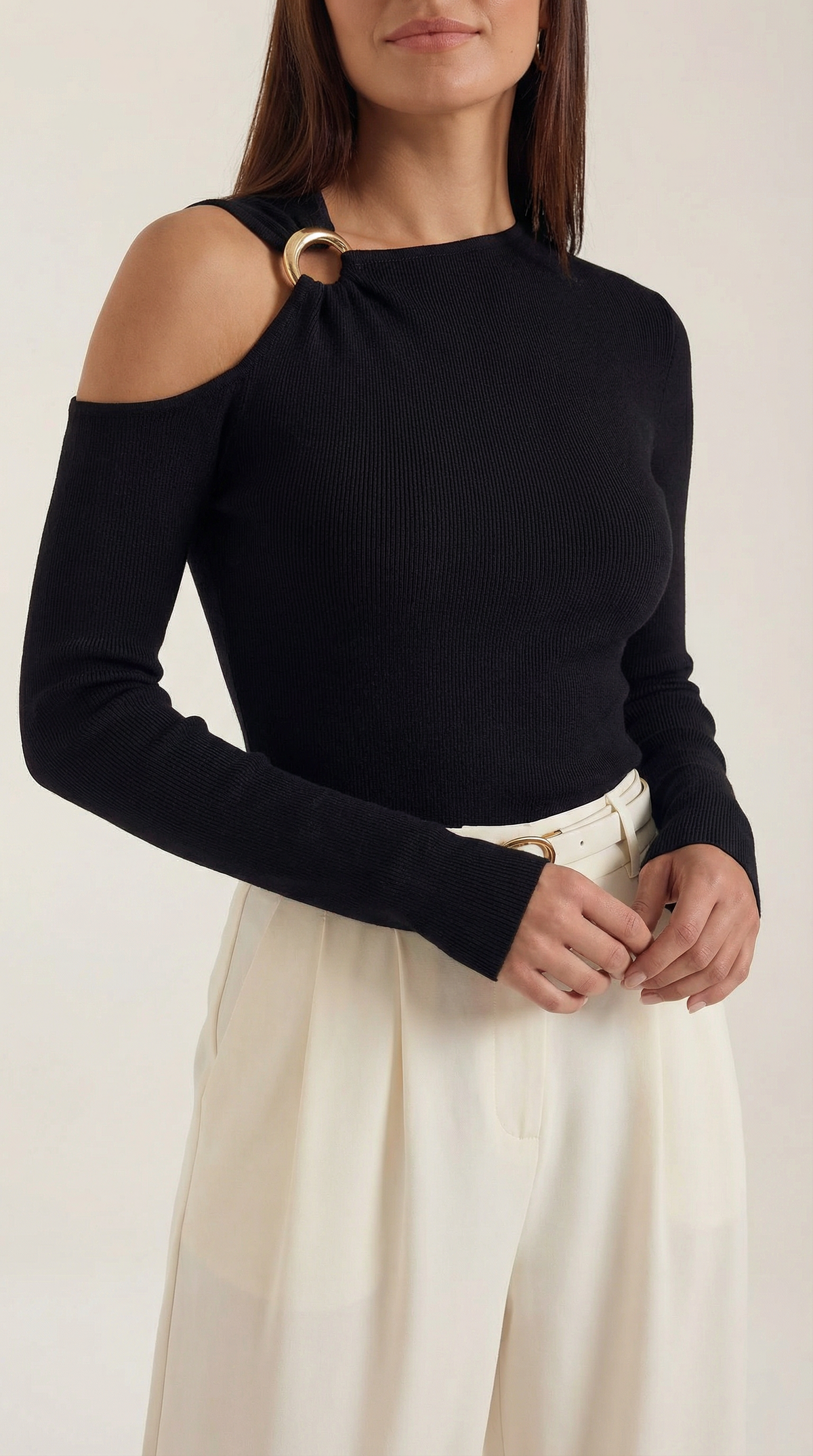 Joann One-Shoulder Top