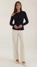 Joann One-Shoulder Top
