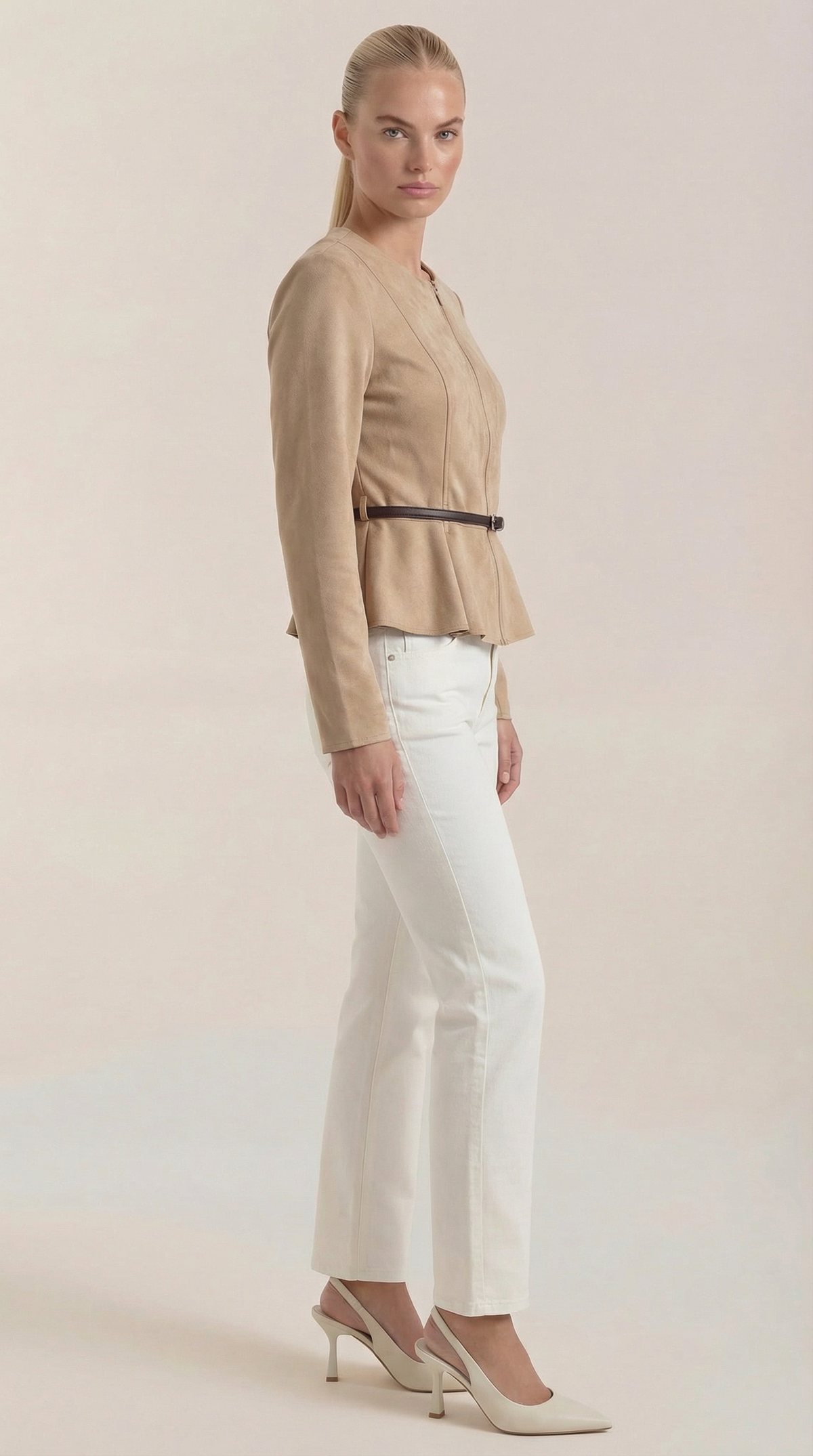 Chaqueta Josie con Detalle Peplum