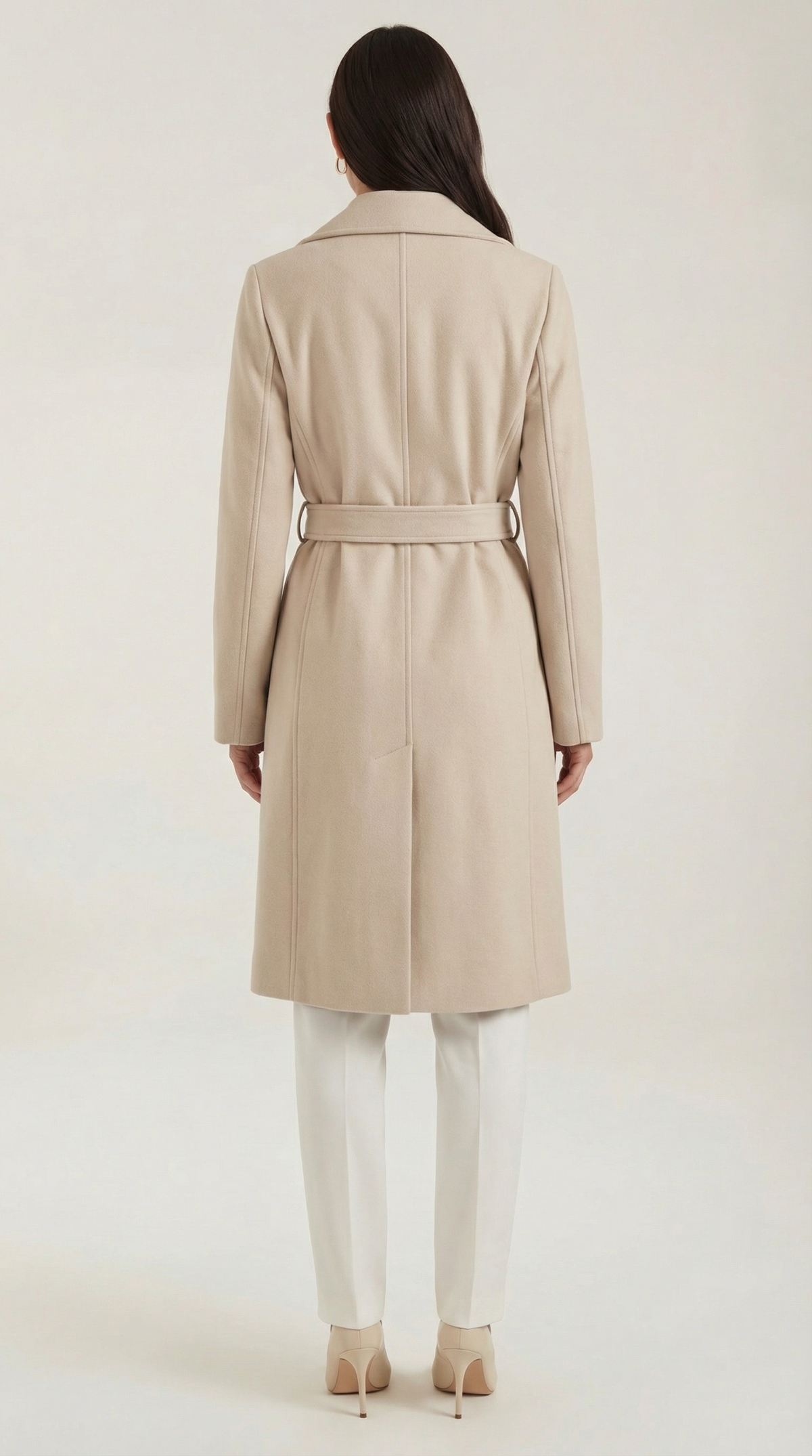 Wool Trench Coat Joyce with Belt