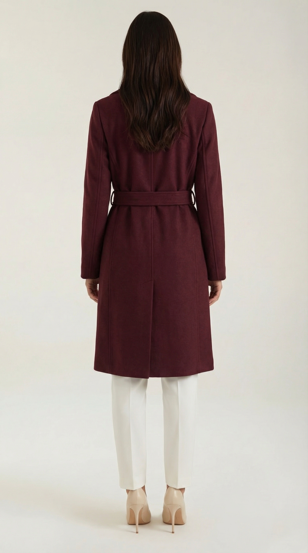 Wool Trench Coat Joyce with Belt