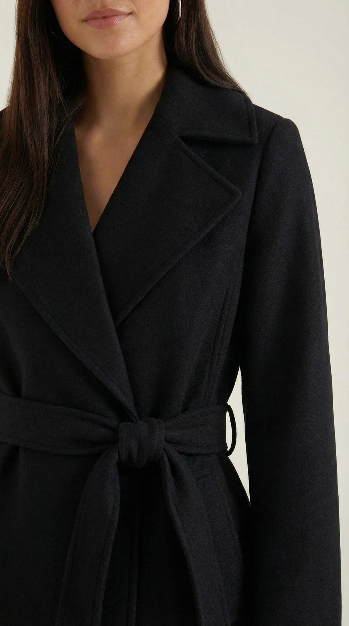 Wool Trench Coat Joyce with Belt