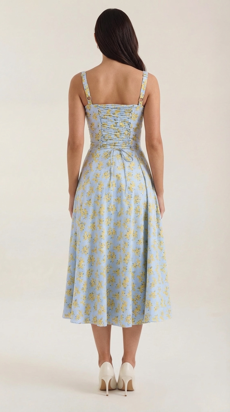 Vestido Midi Julia - Alta Calidad