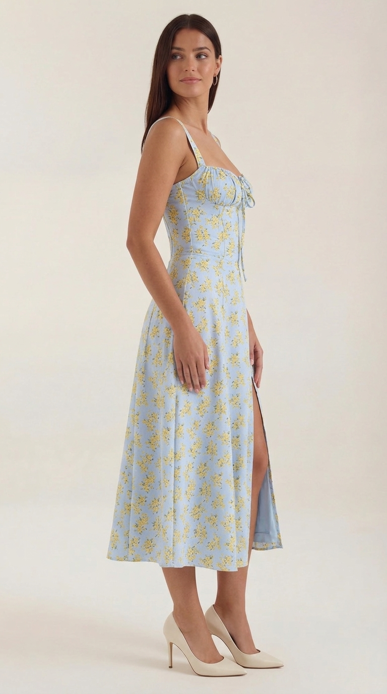 Vestido Midi Julia - Alta Calidad