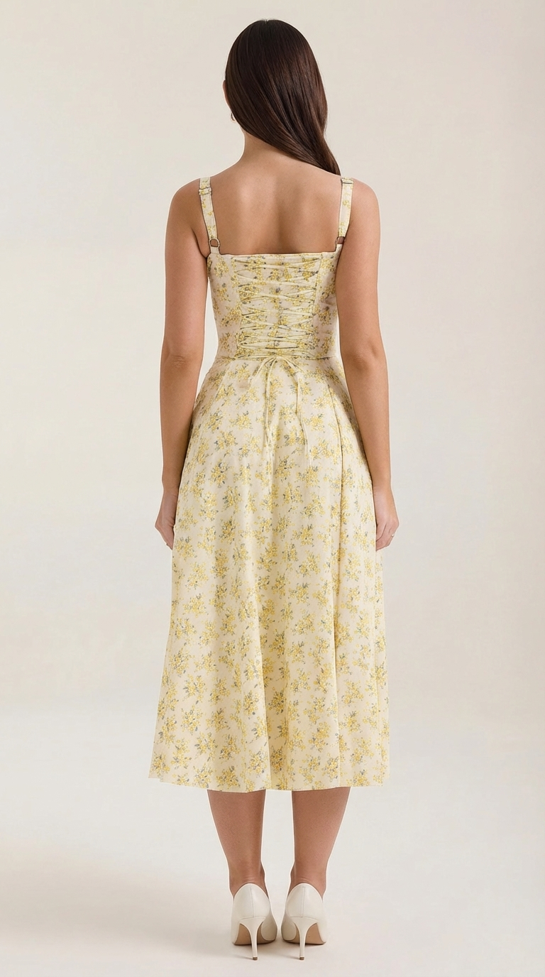 Vestido Midi Julia - Alta Calidad