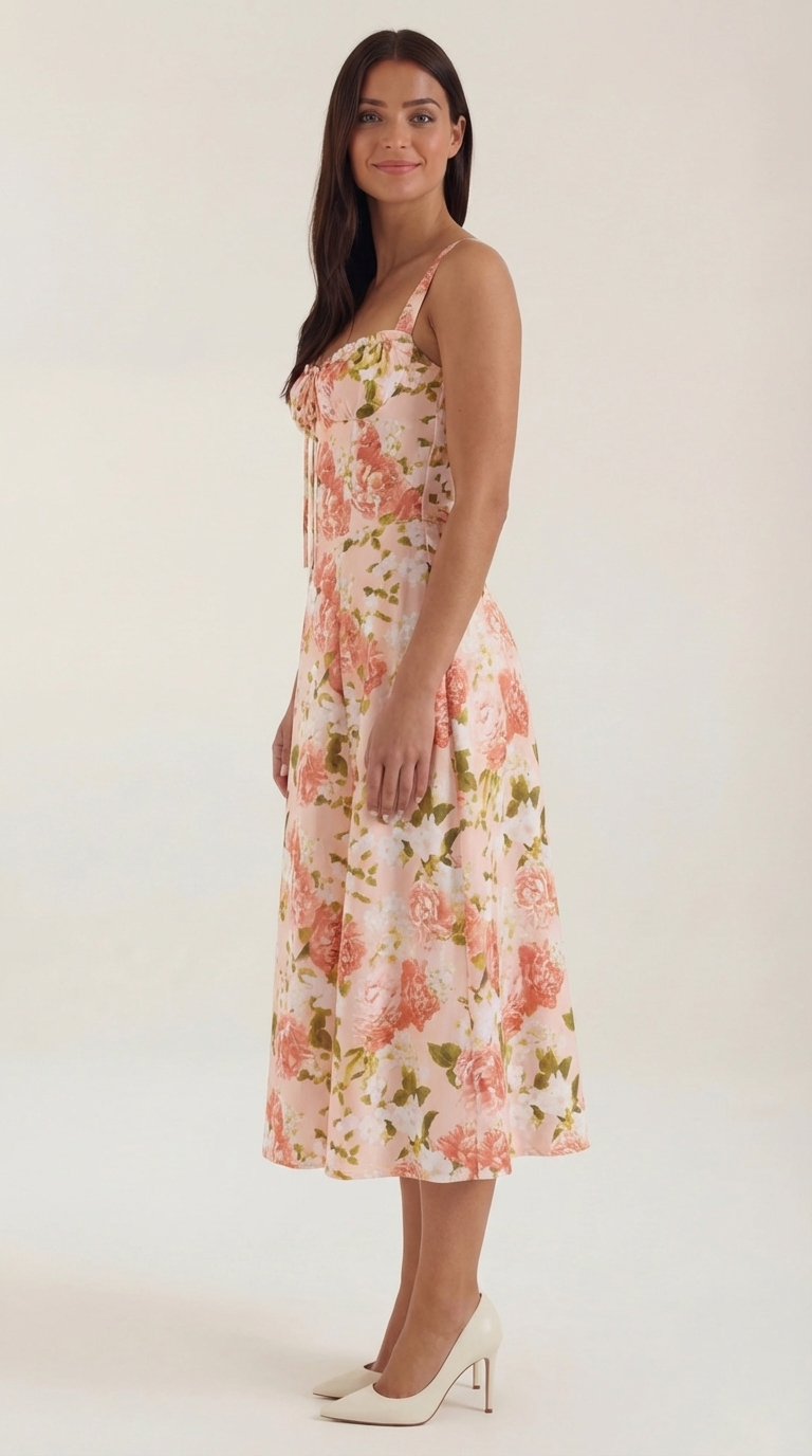 Vestido Midi Julia - Alta Calidad