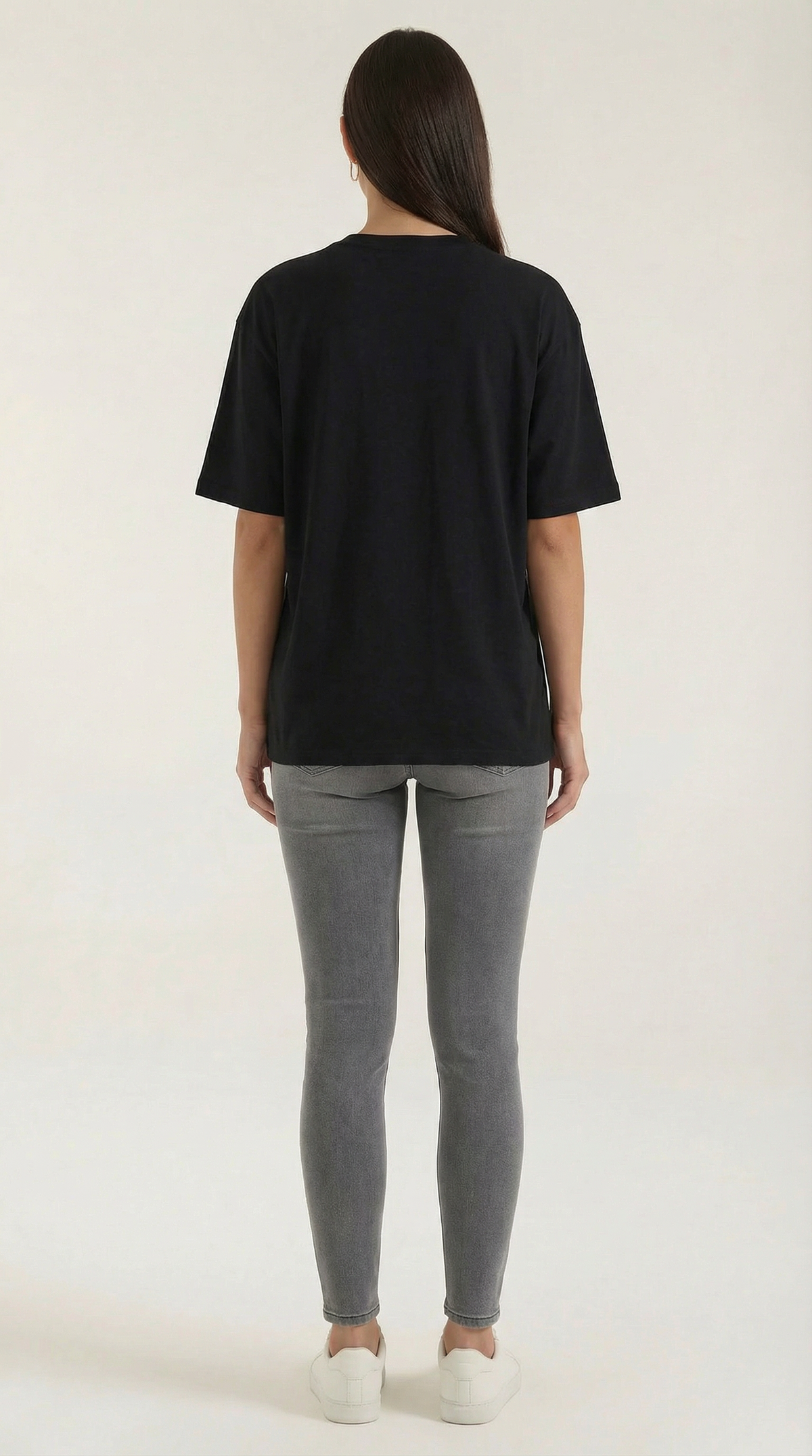 Justine Camiseta Gráfica Oversize