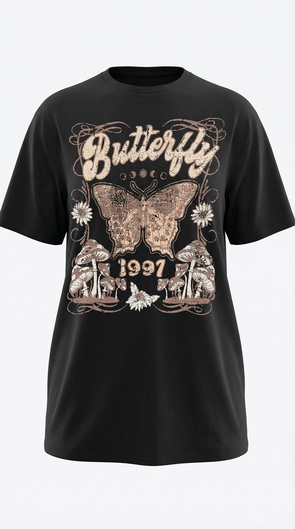 Justine Camiseta Gráfica Oversize
