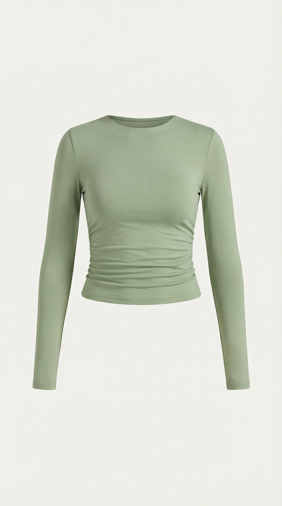 Karen Langarm-Crop-Top