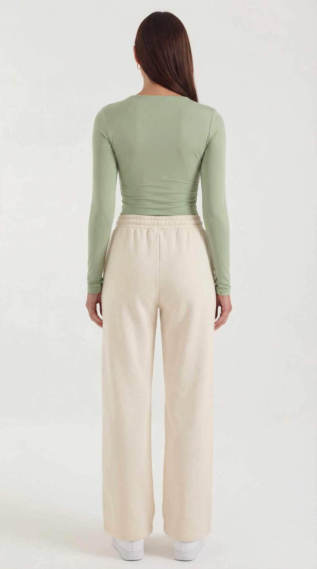 Karen Langarm-Crop-Top