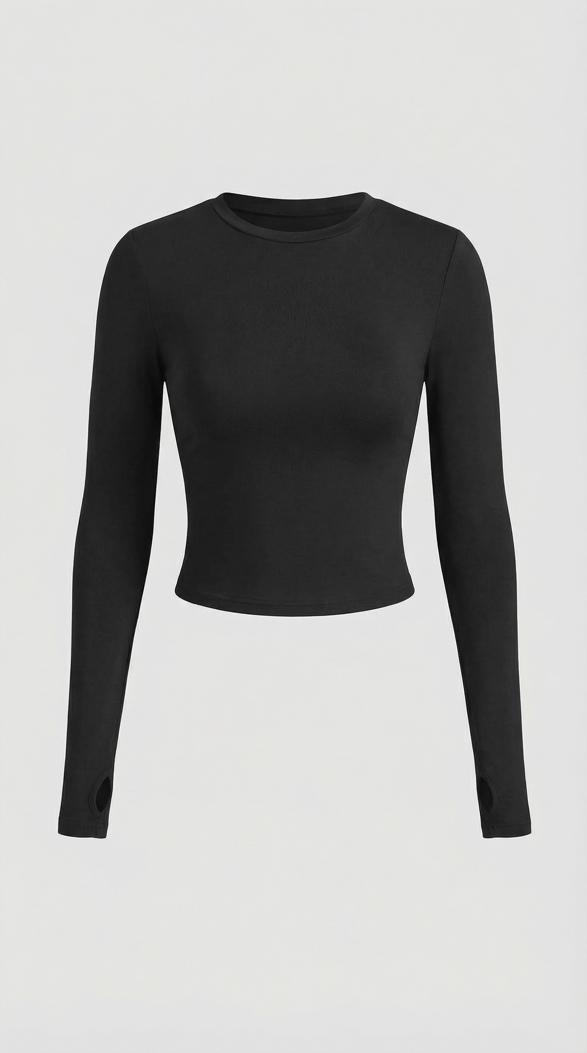 Karen Long Sleeve Crop Top