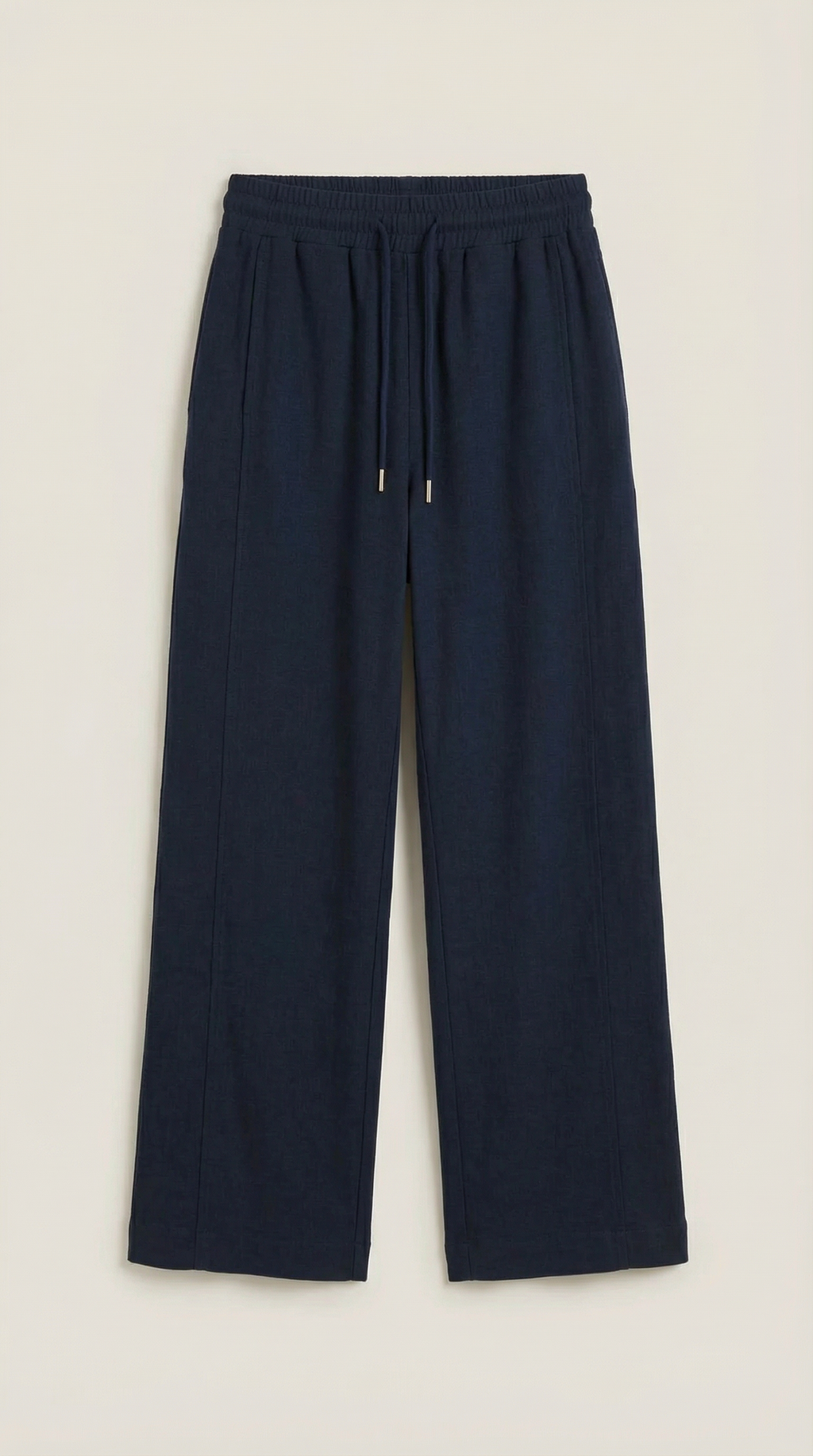 Jeans anchos Kendra con cordón