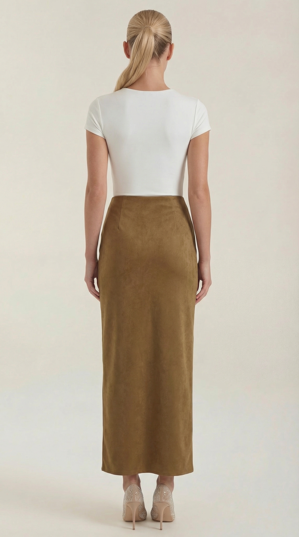 Falda midi de Kristin Wickel
