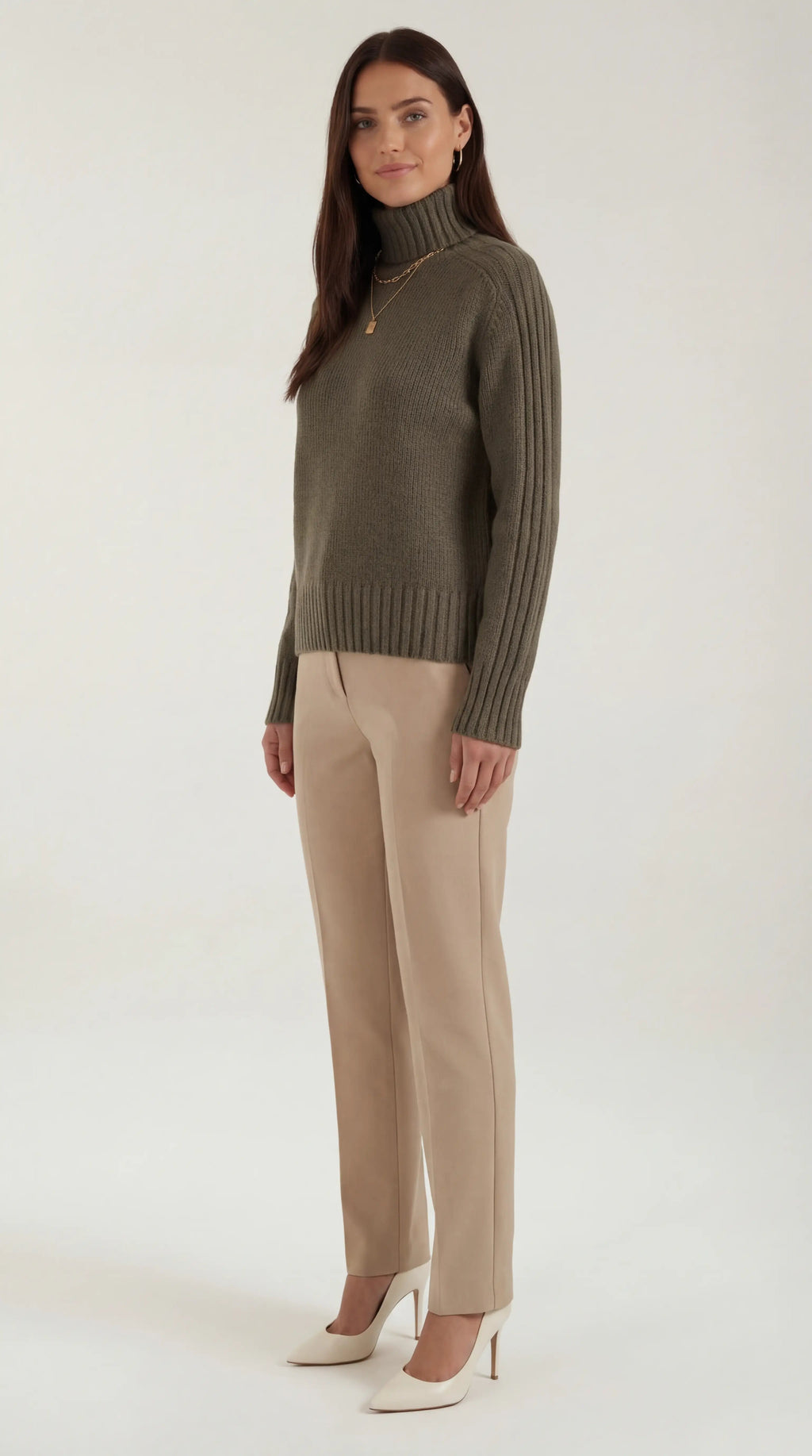 Lois Suéter Oversize de Cuello Alto