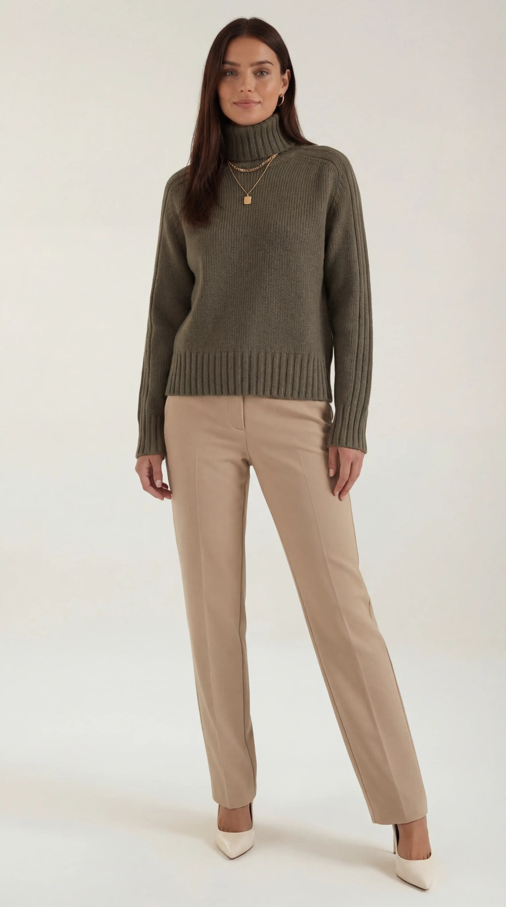 Lois Suéter Oversize de Cuello Alto