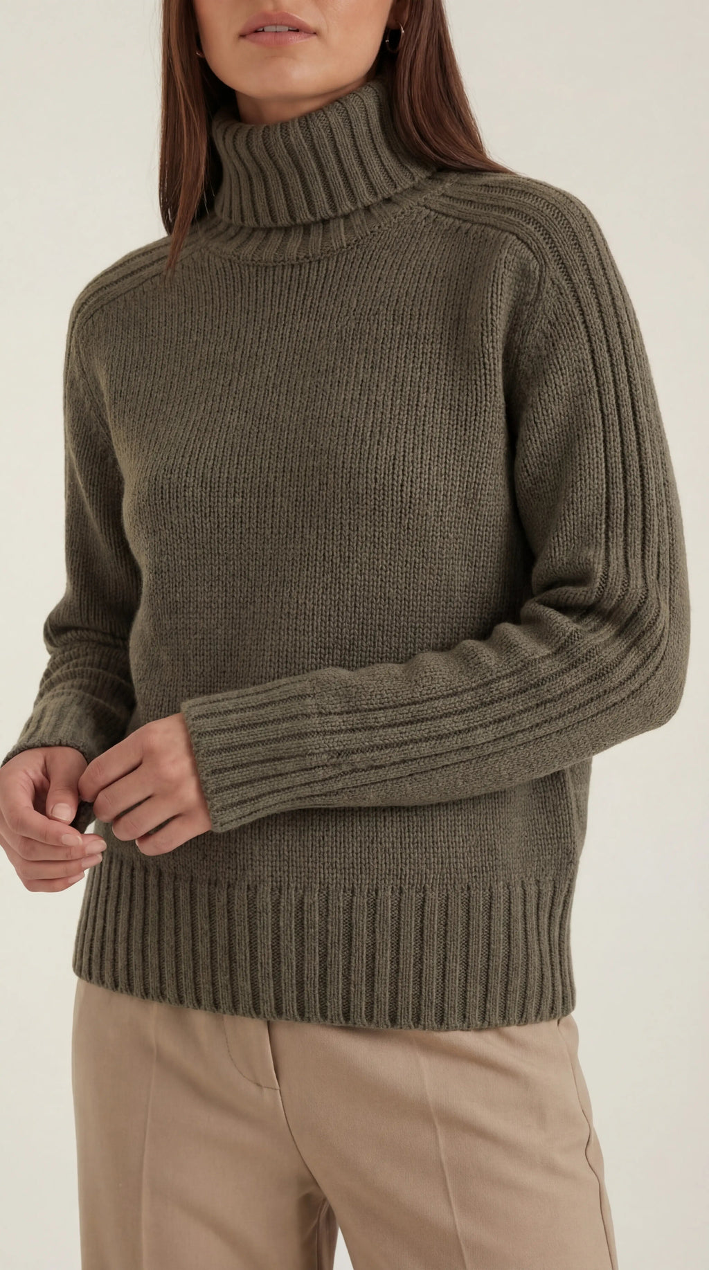 Lois Suéter Oversize de Cuello Alto