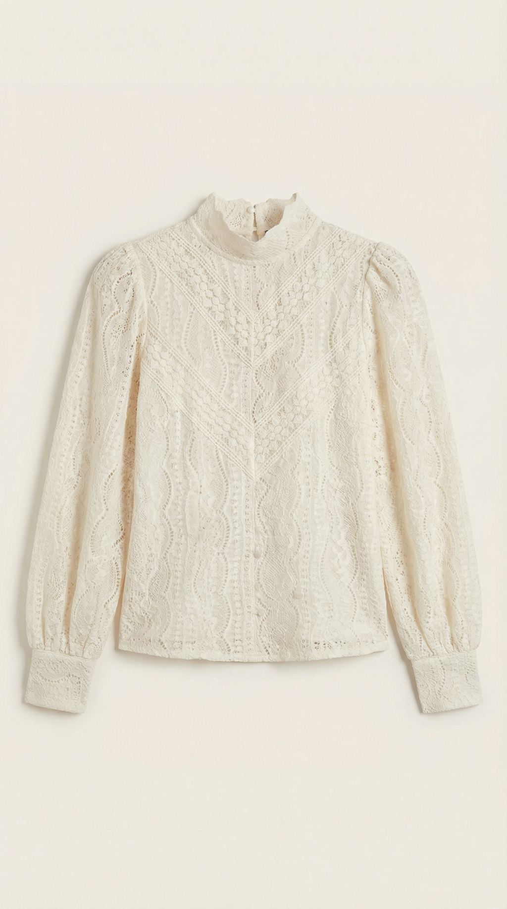 Blusa Estructurada de Manga Larga Loretta