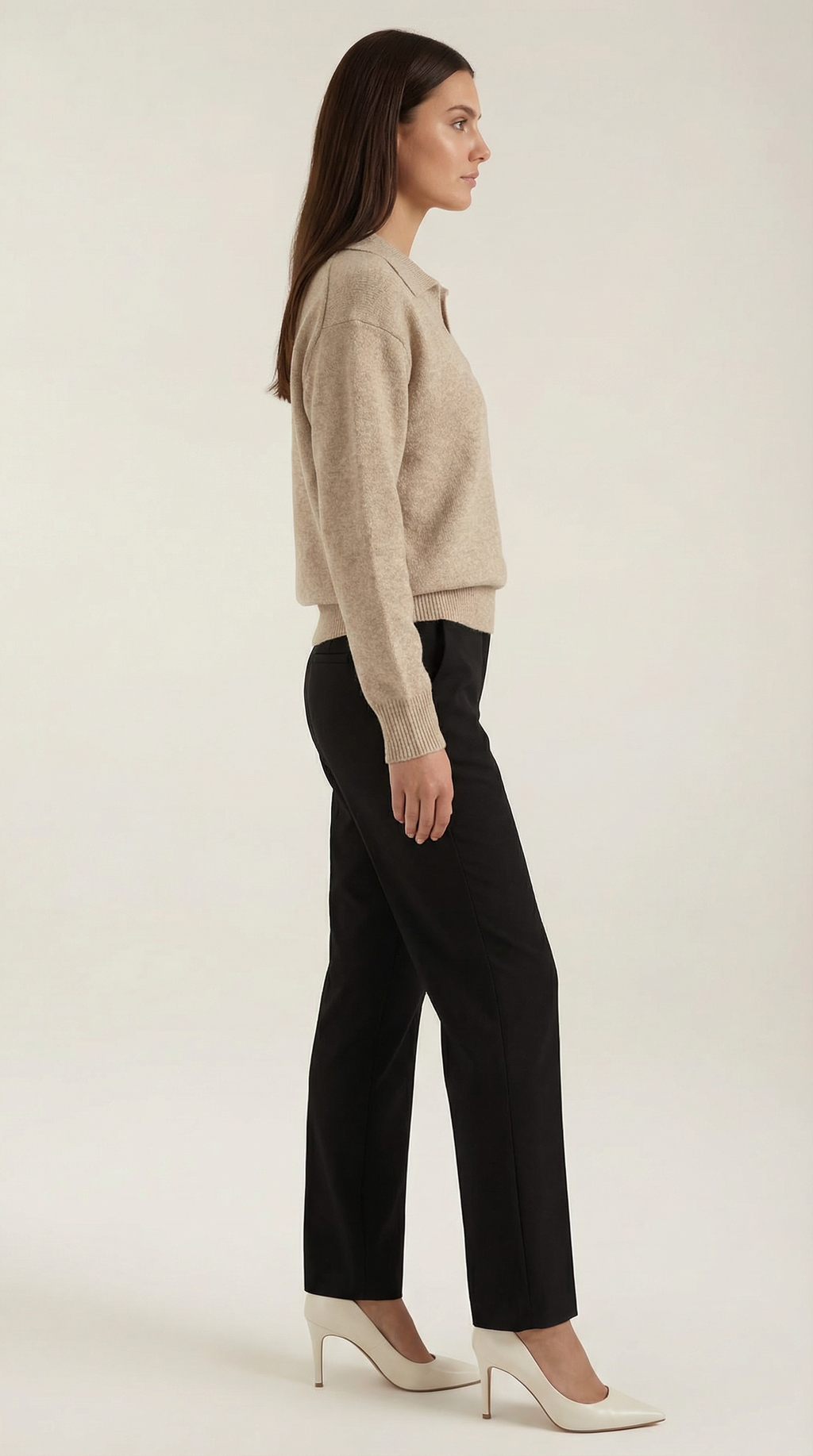 Polo Casual 'Margaret' con Escote en V