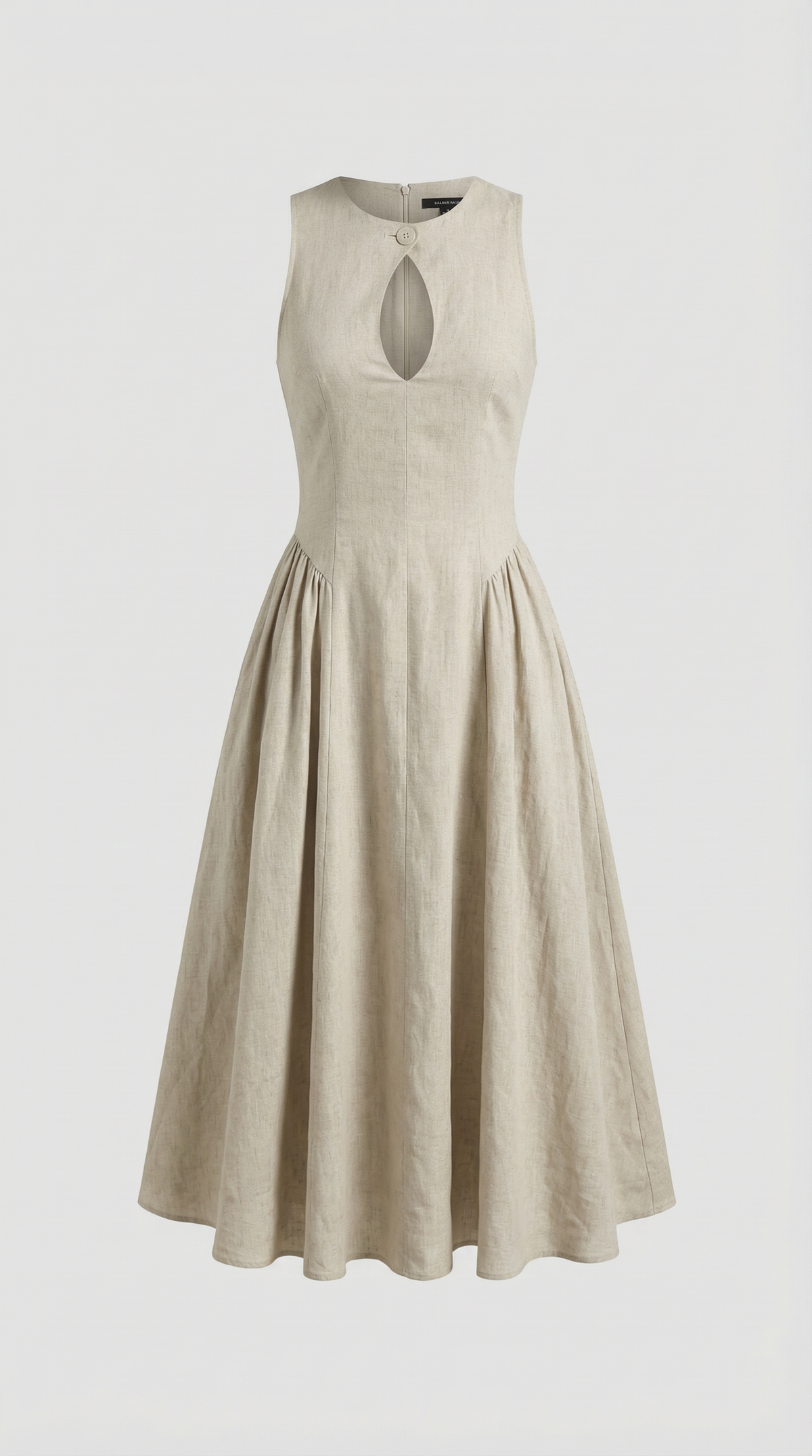 Vestido Midi Nancy con Detalles Cut-out