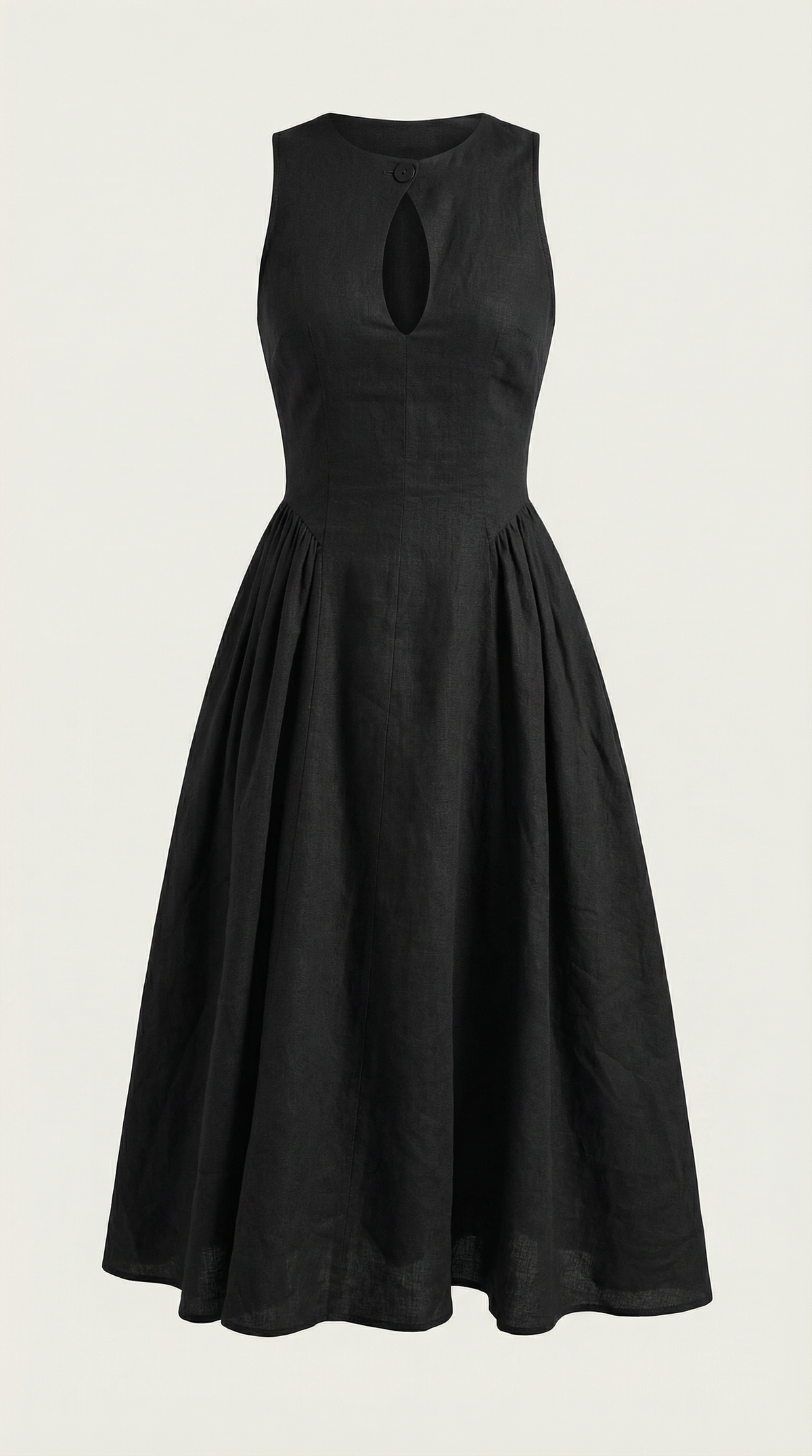 Vestido Midi Nancy con Detalle Cut-out