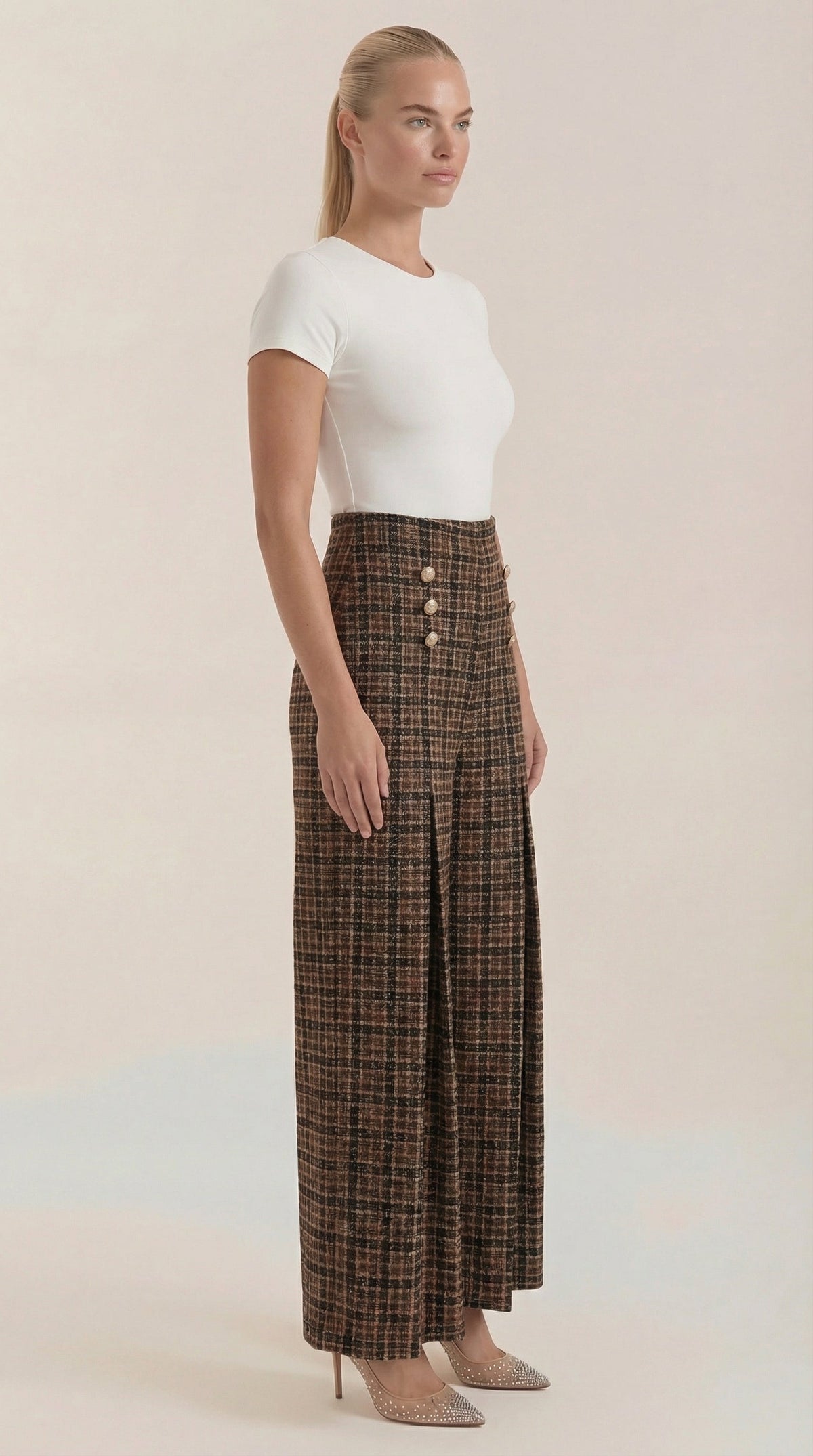 Pantalones de cuadros Naomi