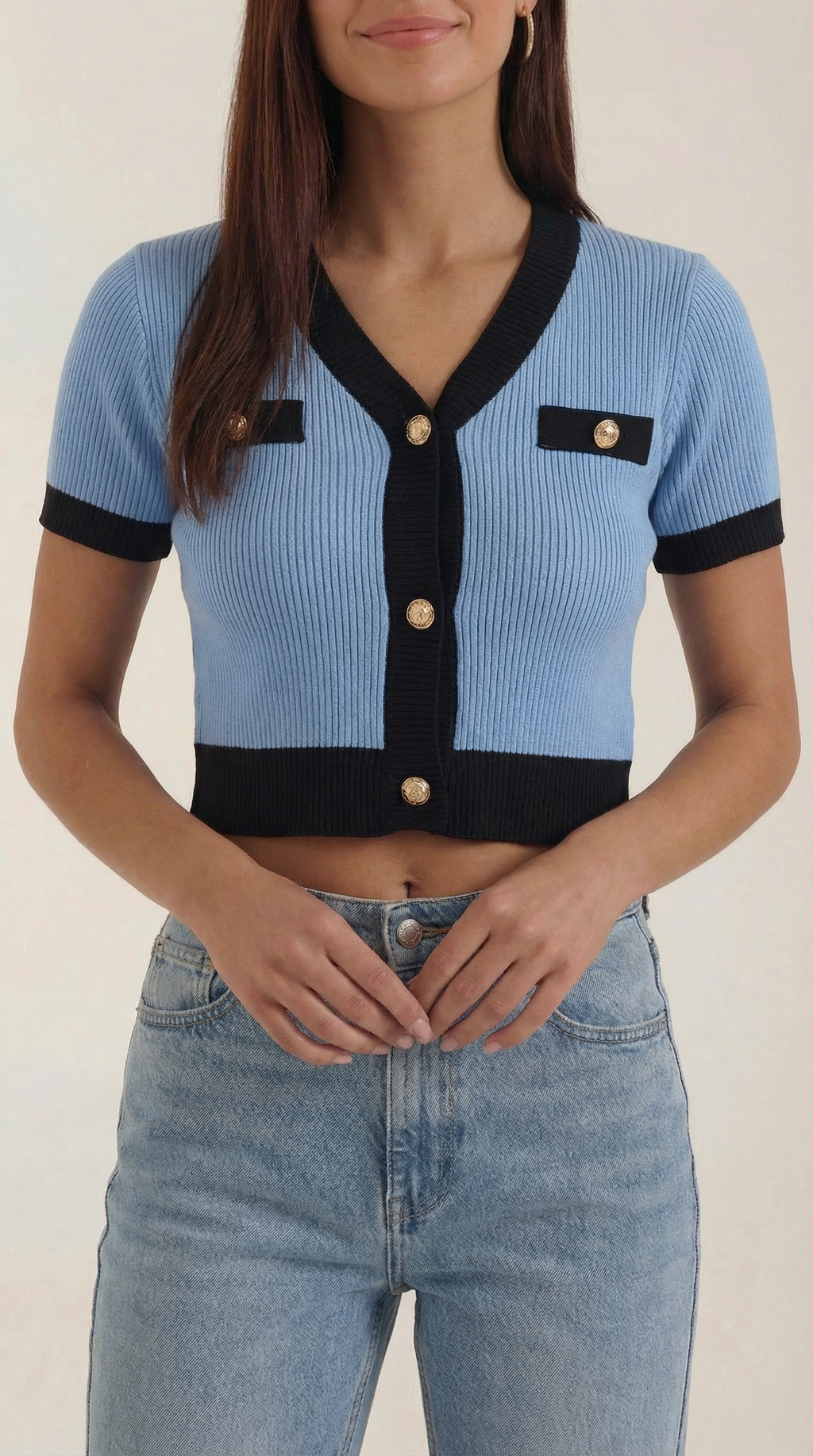 Nerina Camiseta de Manga Corta