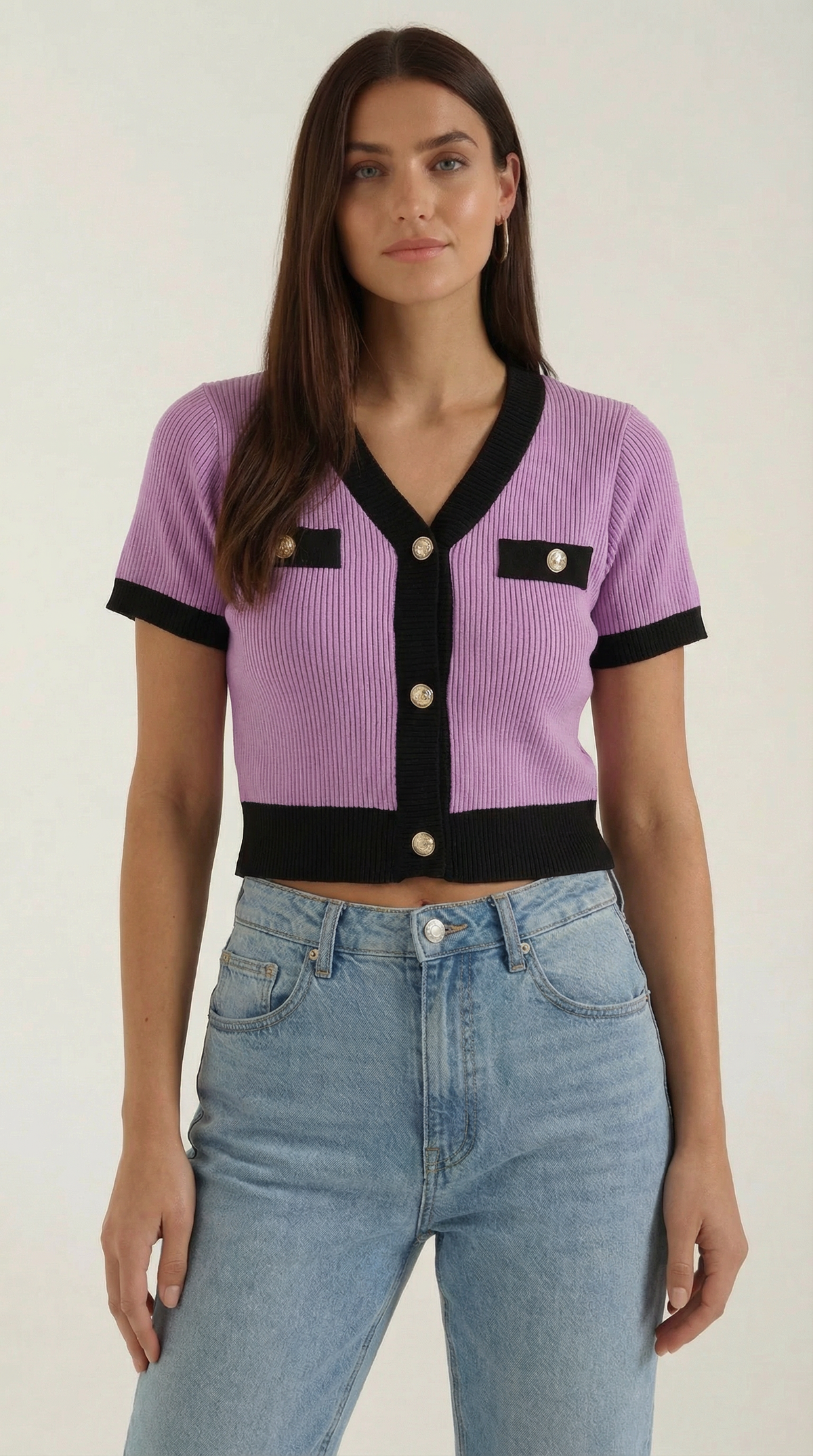 Nerina Camiseta de Manga Corta