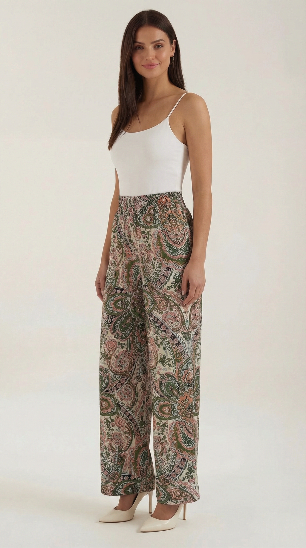 Pam Paisley Trousers