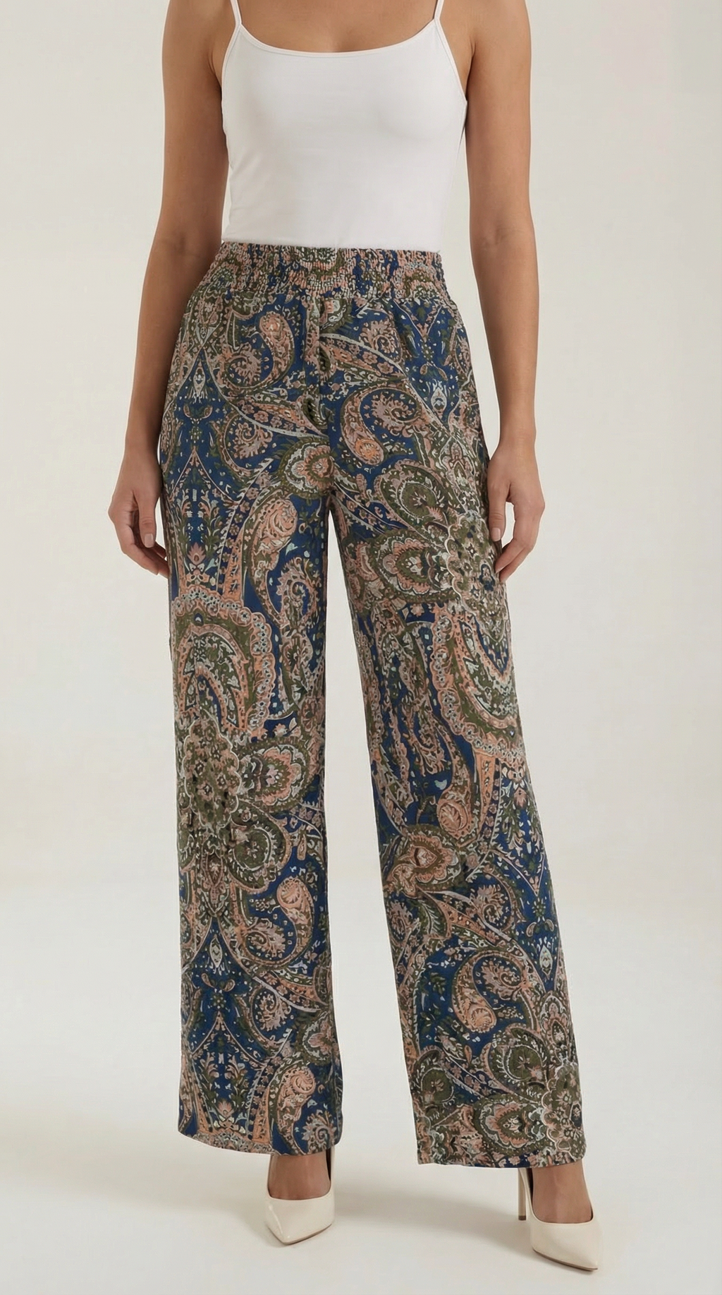 Pam Paisley Trousers