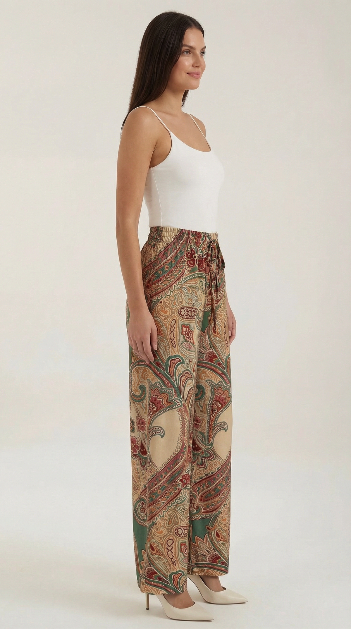 Pam Paisley Trousers
