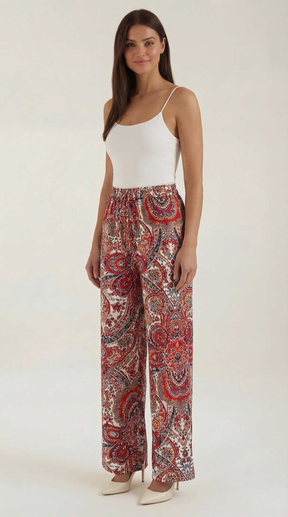 Pam Paisley Trousers