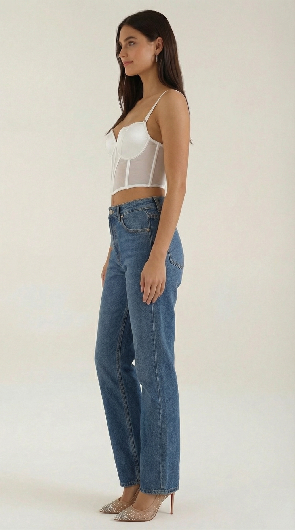 Penélope Corset Crop Top