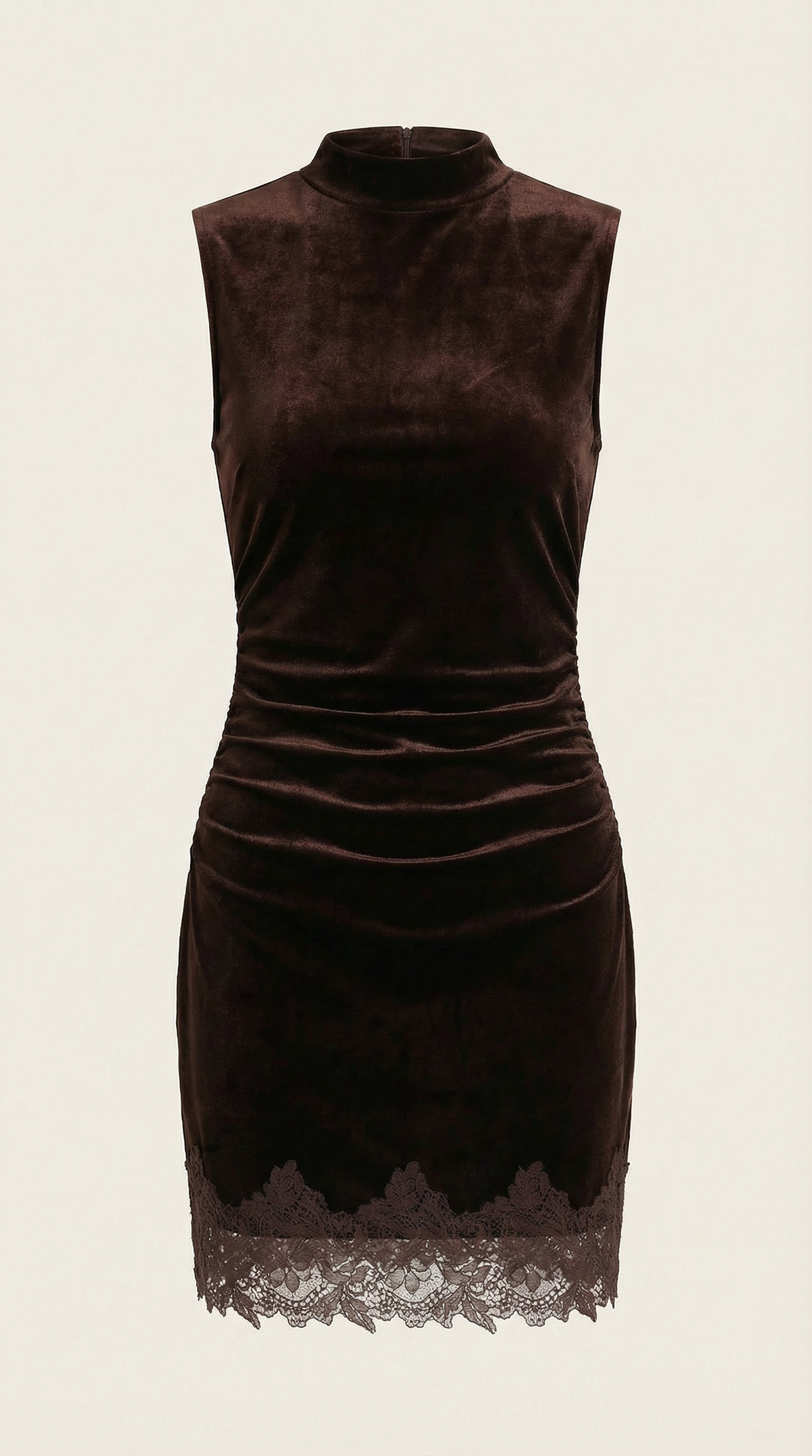 Vestido Corto de Terciopelo Ramona