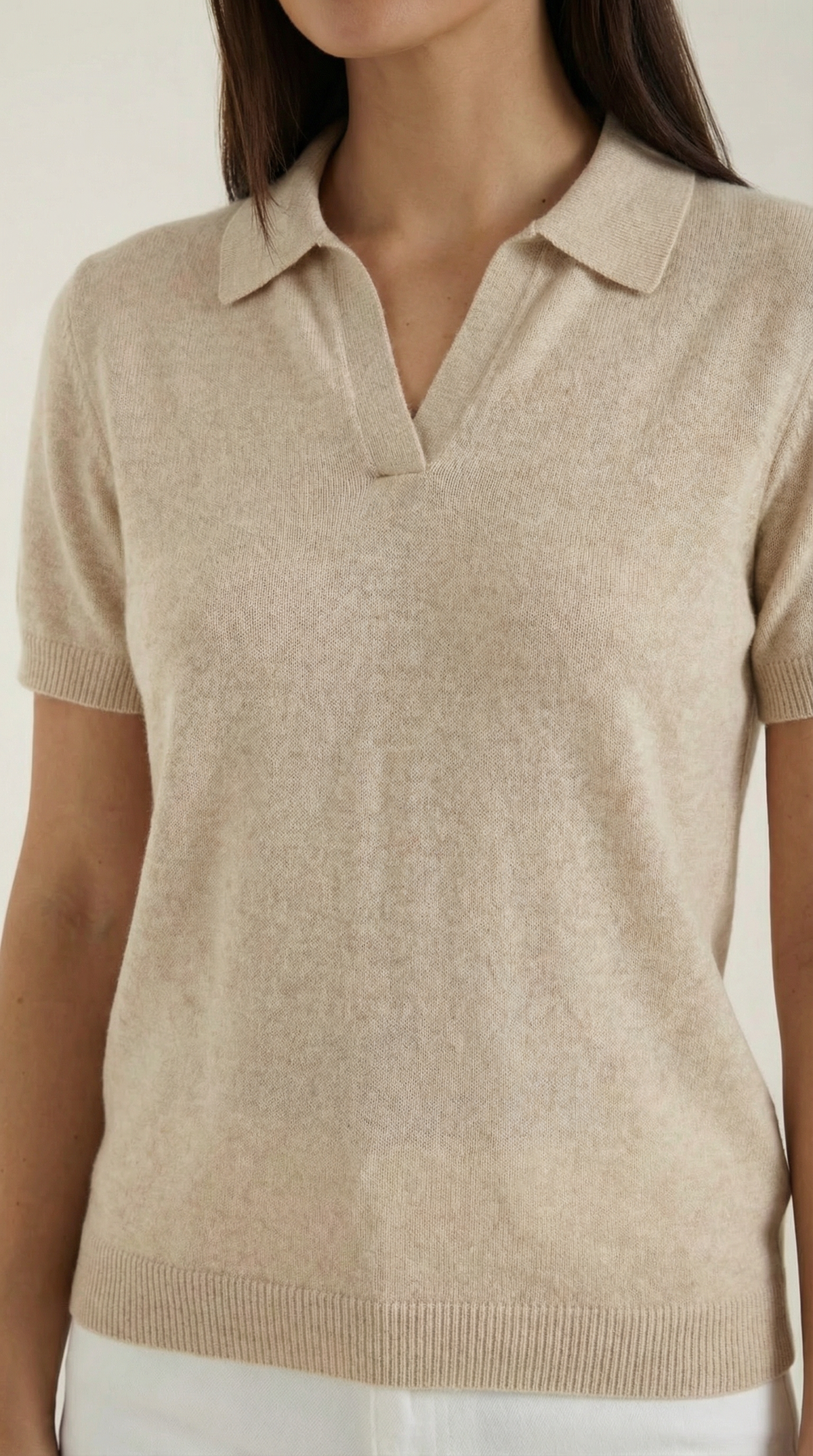 Camiseta de punto corta Rita