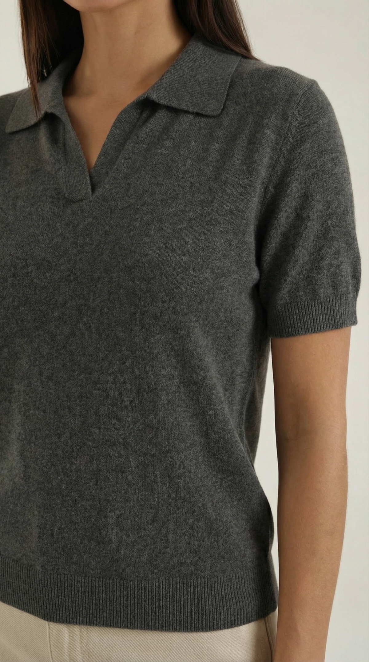 Camiseta de punto corta Rita